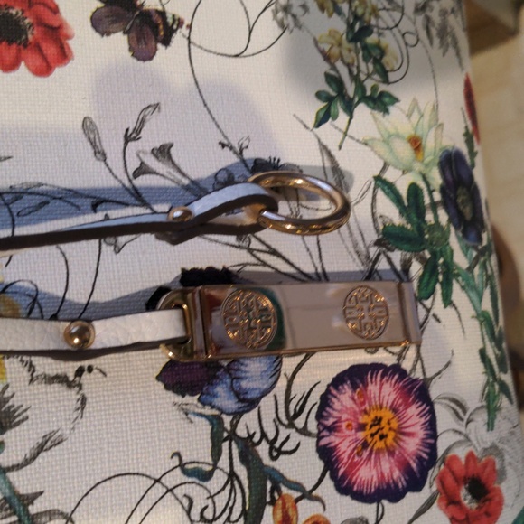 White Floral Tote Bag - Picture 3 of 5